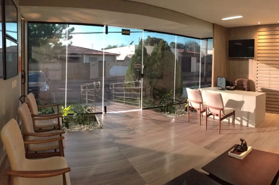 Recepção da Clínica Aurus Dourado